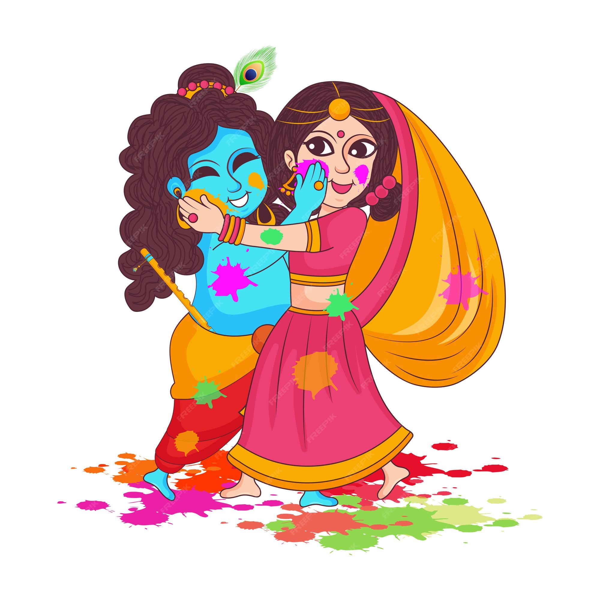 holi special cartoon pics