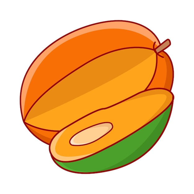 Illustration of mango