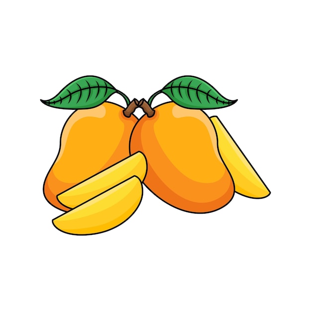 Illustration of mango