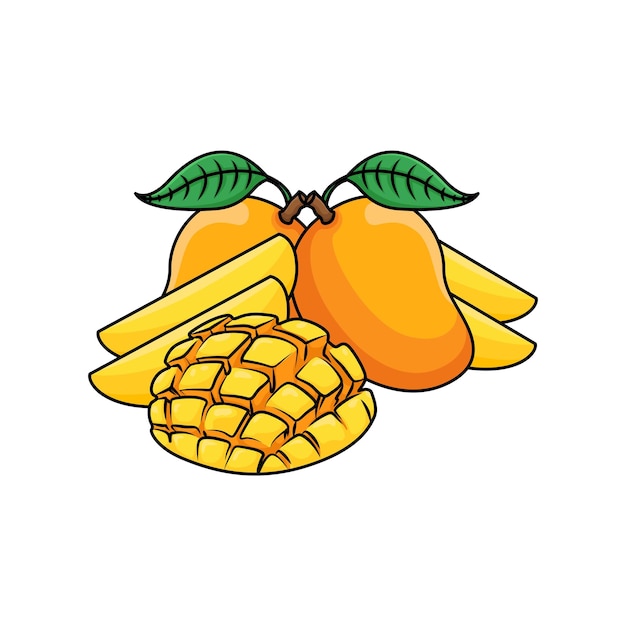 Иллюстрация манго