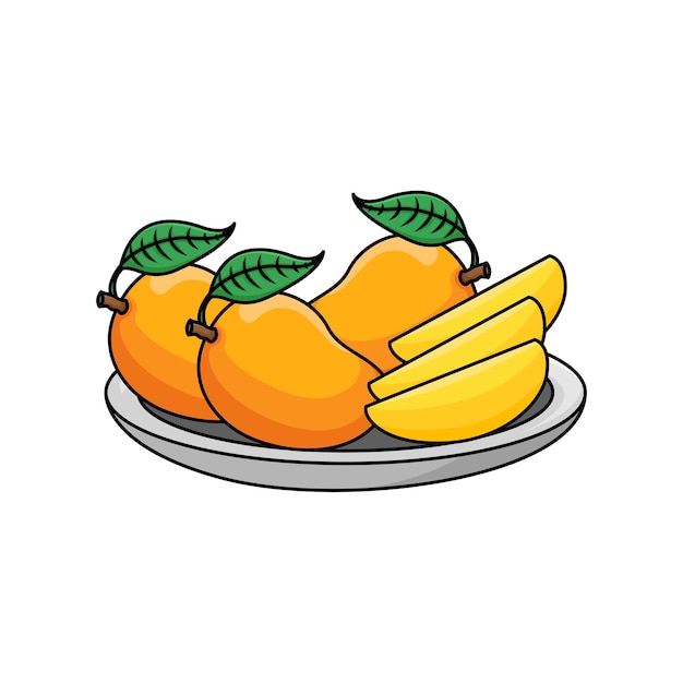 Vector illustration of mango