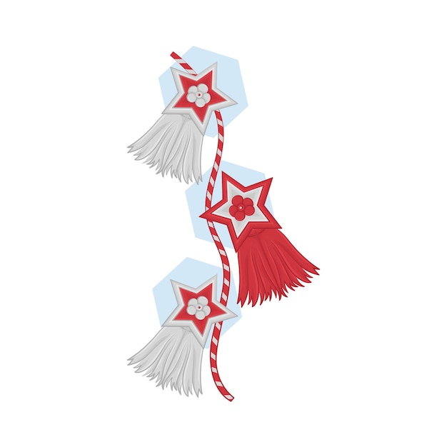 Illustration of martisor