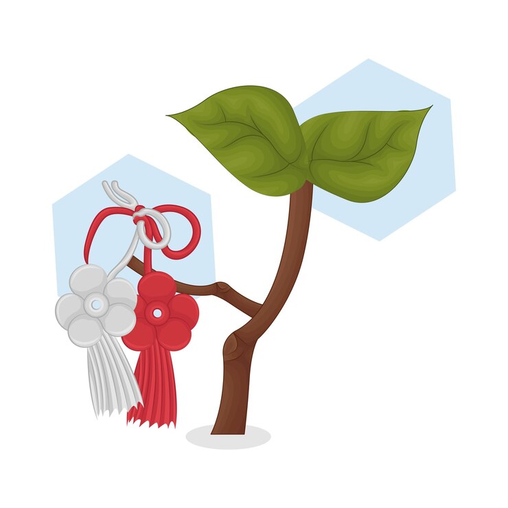 Vector illustration of martisor
