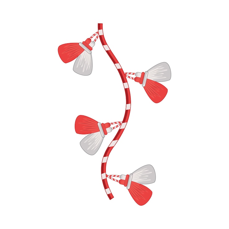 Vector illustration of martisor
