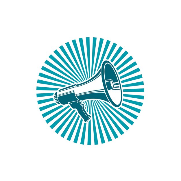 illustration of megaphone