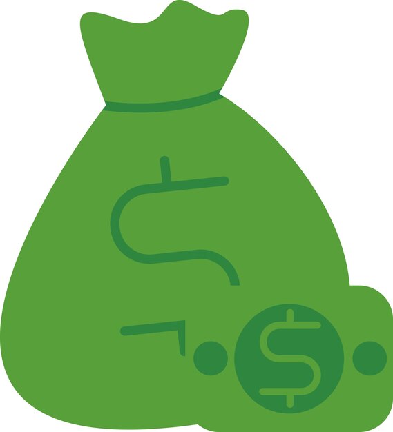 Illustration of money bag