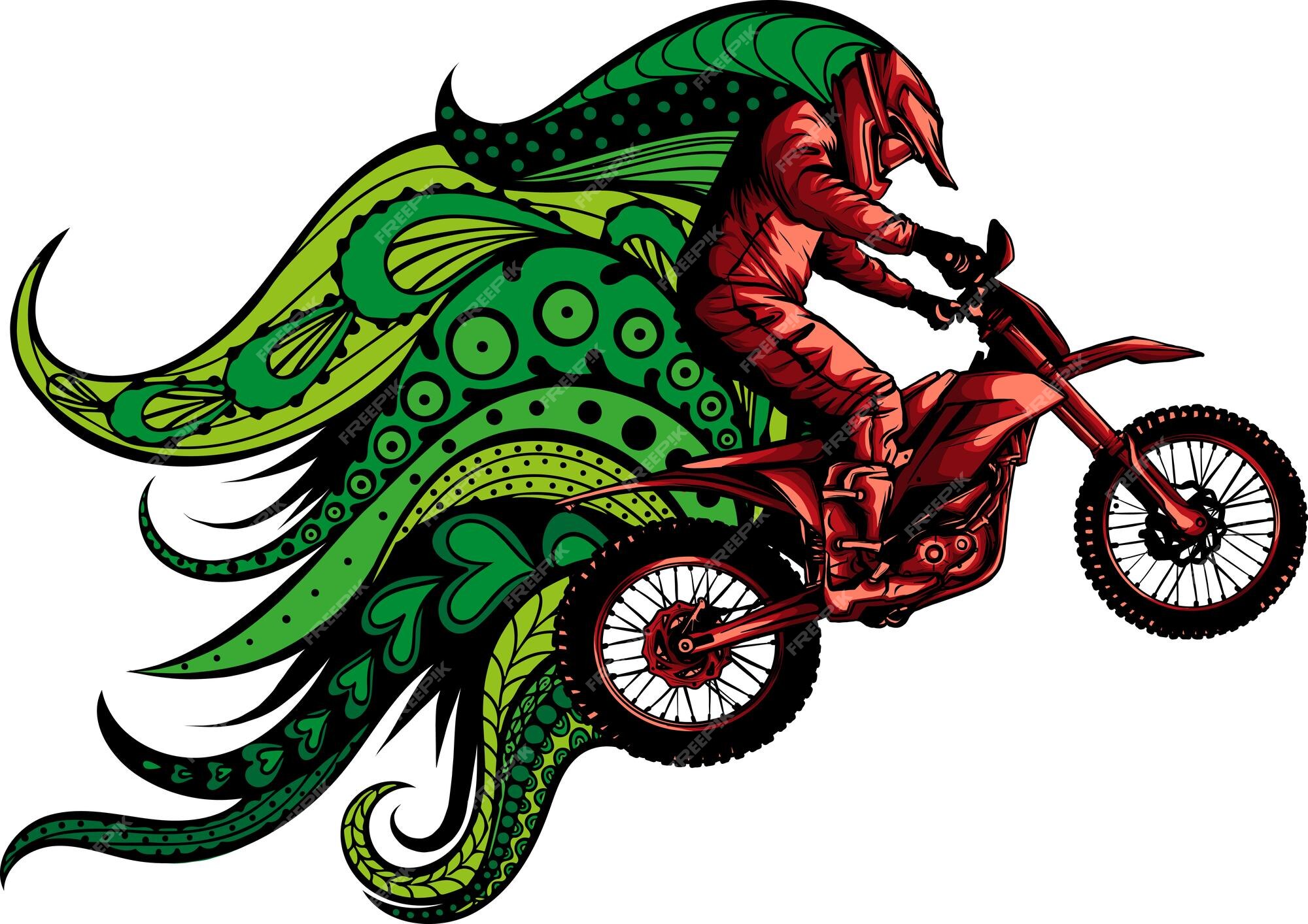 100,000 Motocross Vector Images