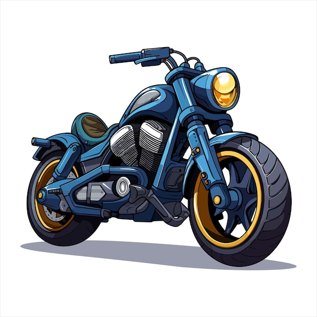 Illustrazione del vettore motocicletta