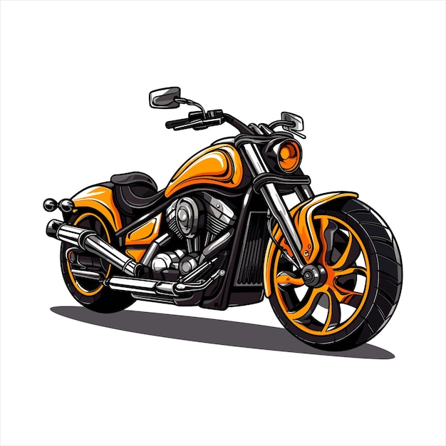 Иллюстрация вектора мотоцикла