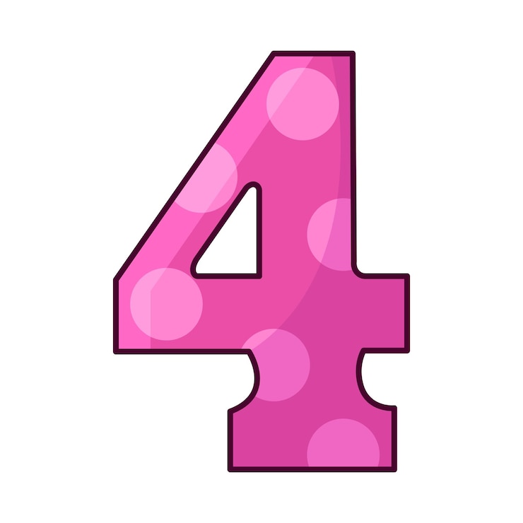 Vector イラスト 4 番目
