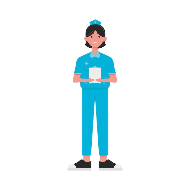 Illustration of nurse