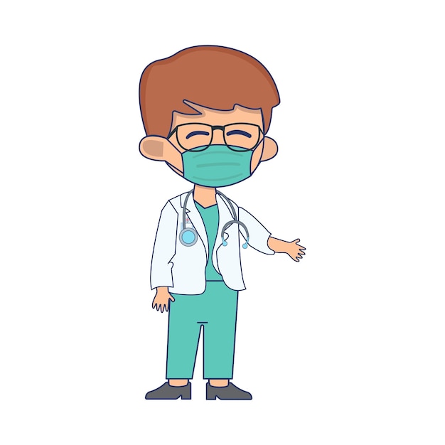 Vector illustration of nurse