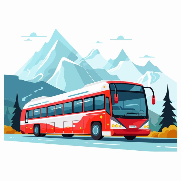 Вектор Иллюстрация автобуса