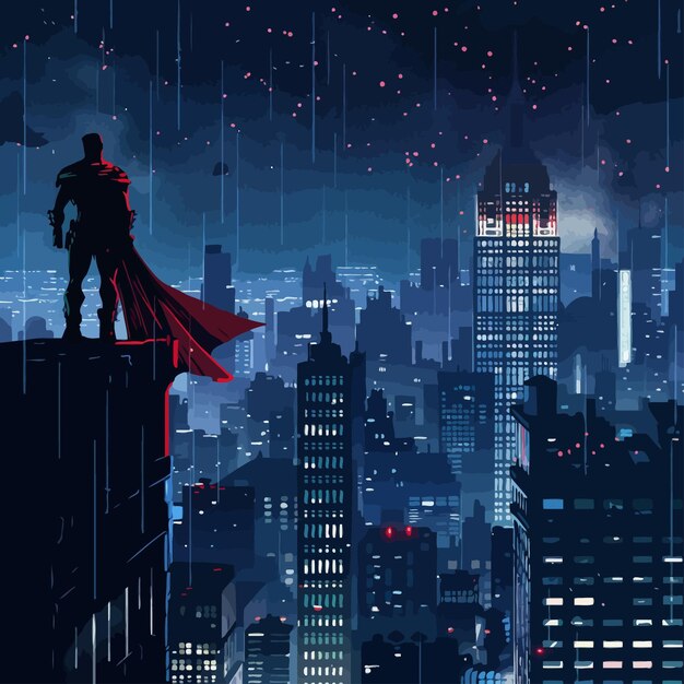 illustration_of_superhero_on_cityscape_background