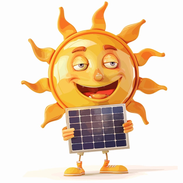 Illustration_of_the_sun_holding_a_solar_panel