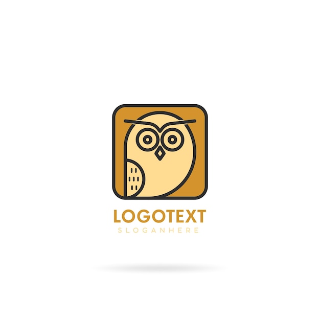 Illustration of the owl logo