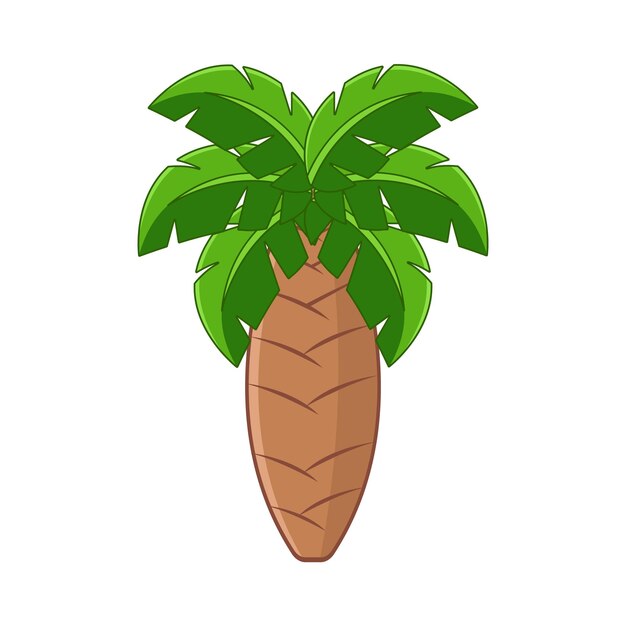 Vector illustration of palm