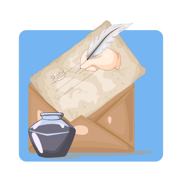 illustration of paper