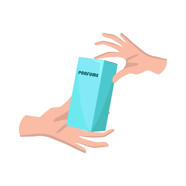 Illustration of parfume