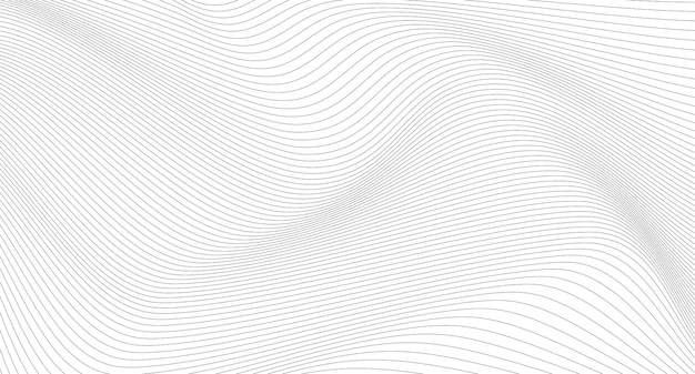 Vector illustration of the pattern of black lines on white background