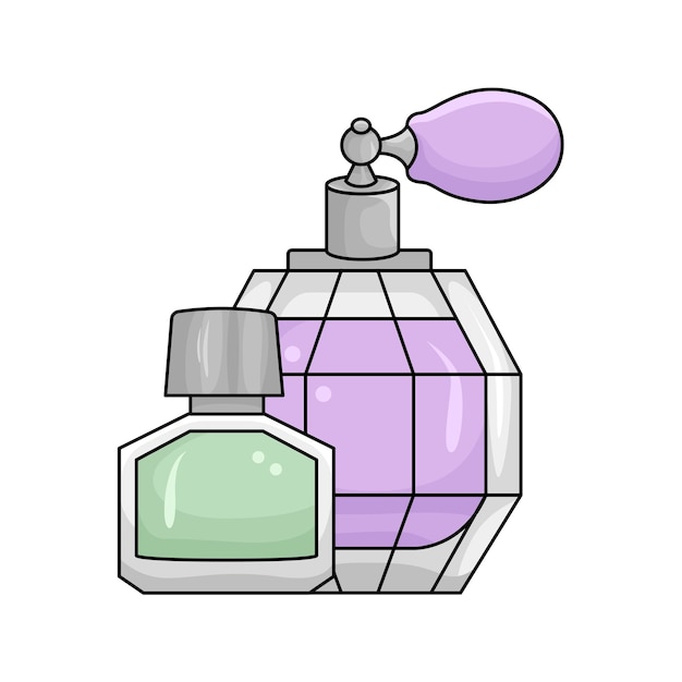 Illustration of perfume