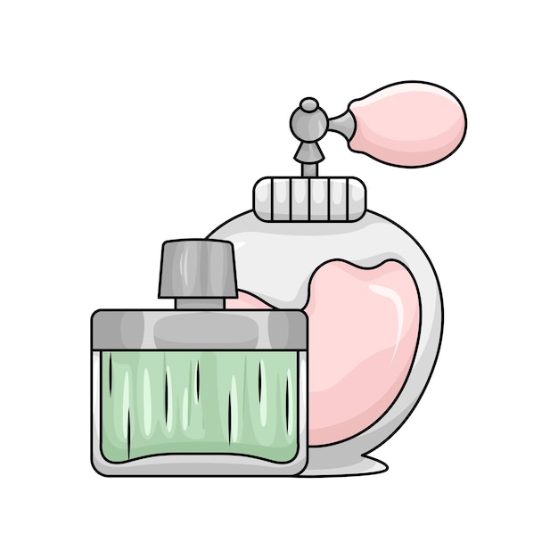 Vector illustration of perfume