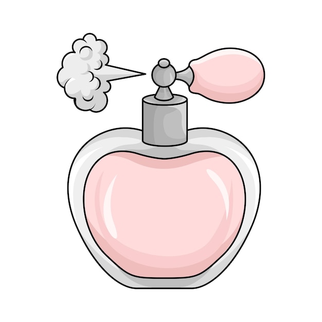 Vector illustration of perfume