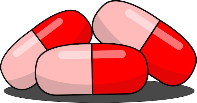 Illustration of pill