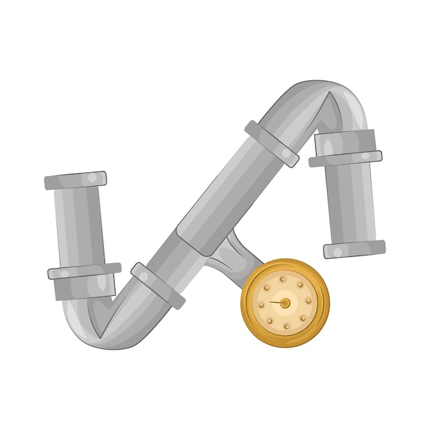 Vector illustration of pipe