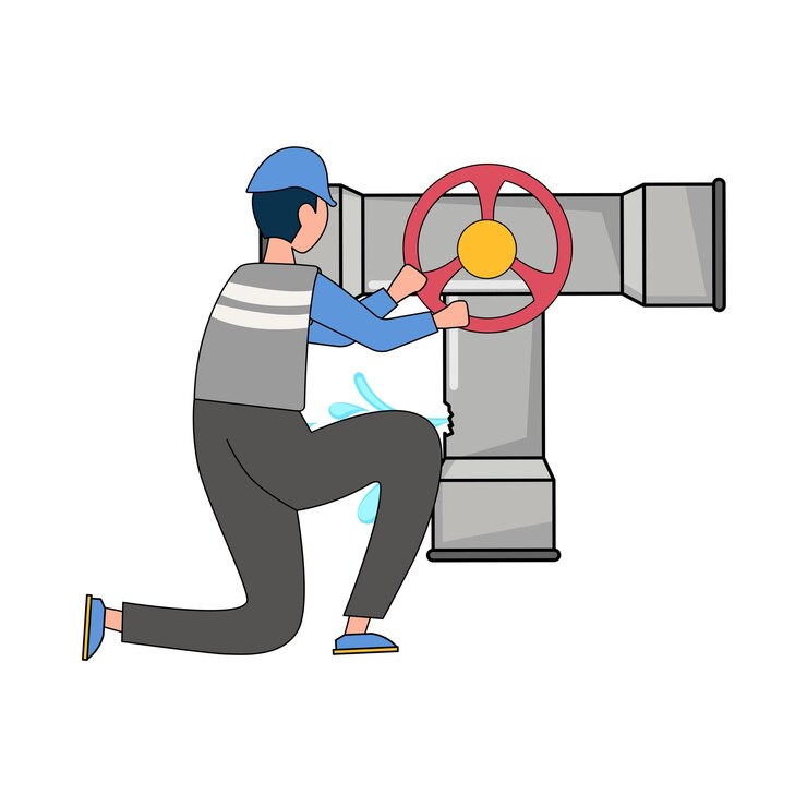 Vector illustration of pipe
