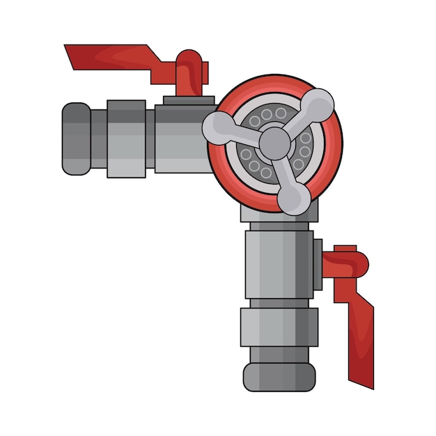 Vector illustration of pipe