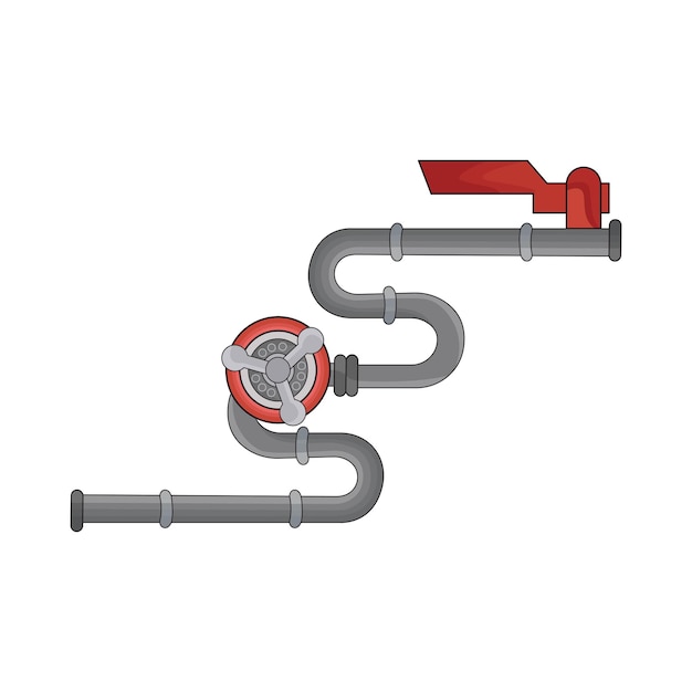 Vector illustration of pipe