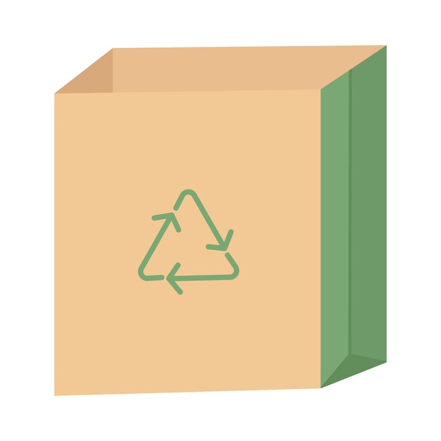 Illustration of plastic bag