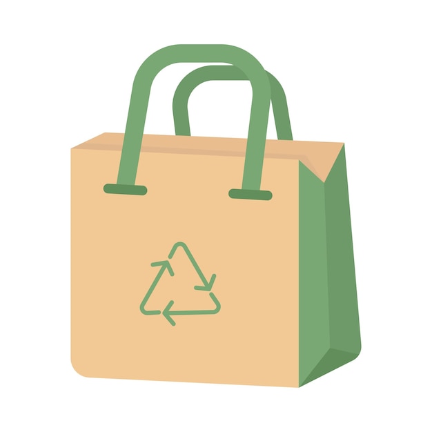 Vector illustration of plastic bag