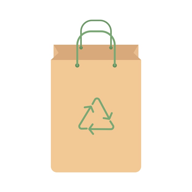 Illustration of plastic bag