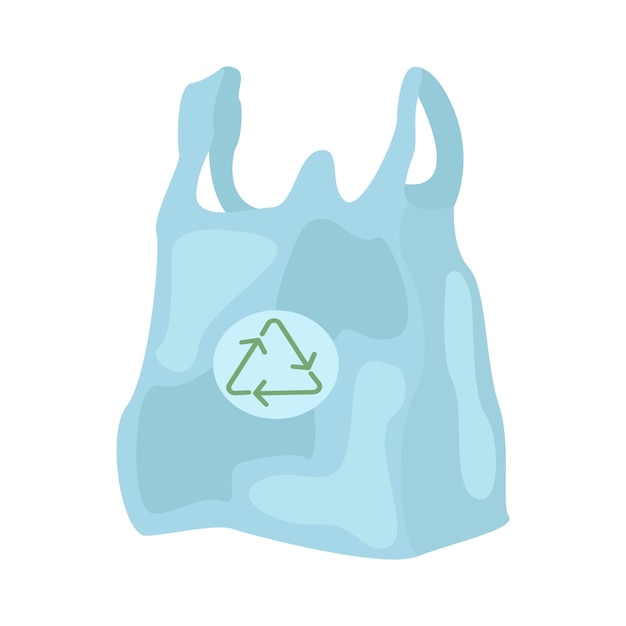 Illustration of plastic bag