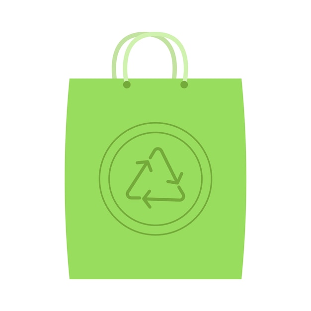 Illustration of plastic bag