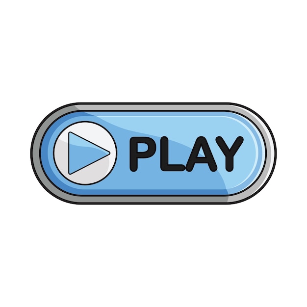 Illustration of play button