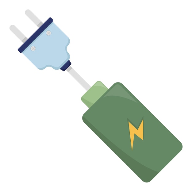 Vector illustration of plug