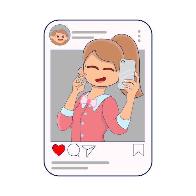 ポストのイラスト