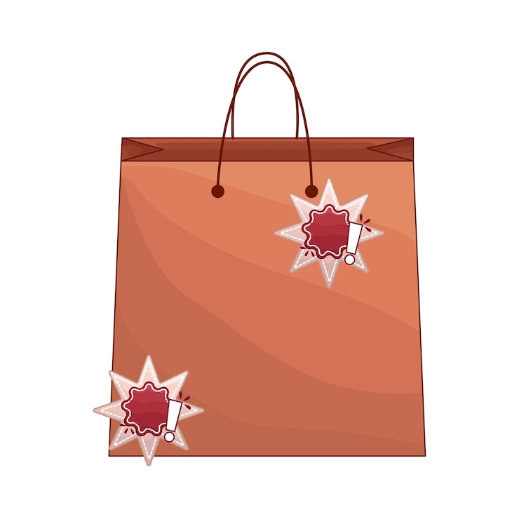 Vector illustration of price tag