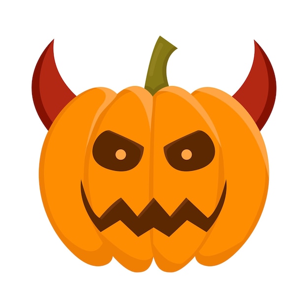 Halloween Pumpkin Face, Ilustração Vetorial Royalty Free SVG, Cliparts,  Vetores, e Ilustrações Stock. Image 190779747