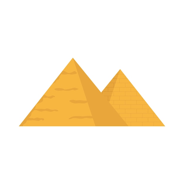 Vector illustration of pyramid