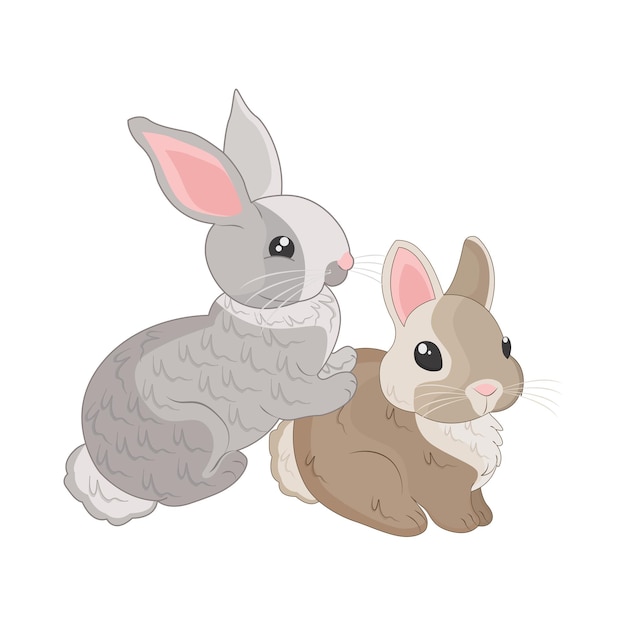 illustration of rabbit