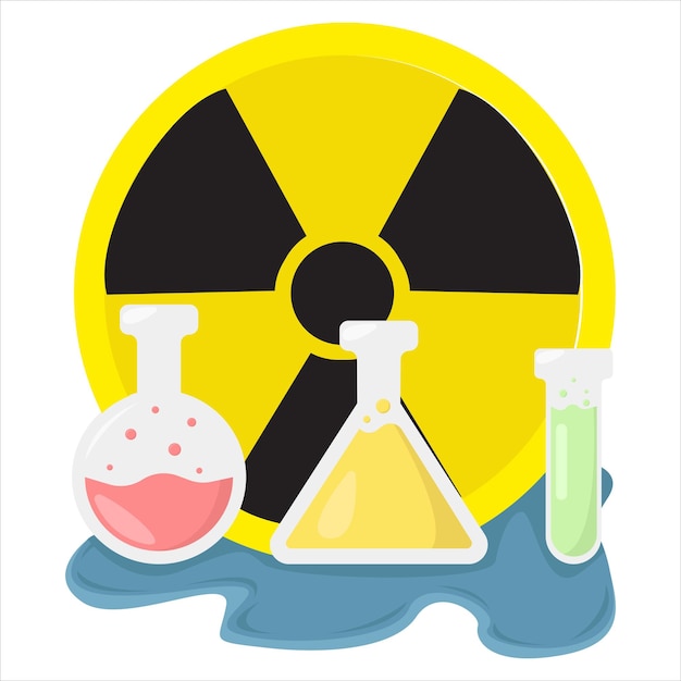 Illustration of radiation