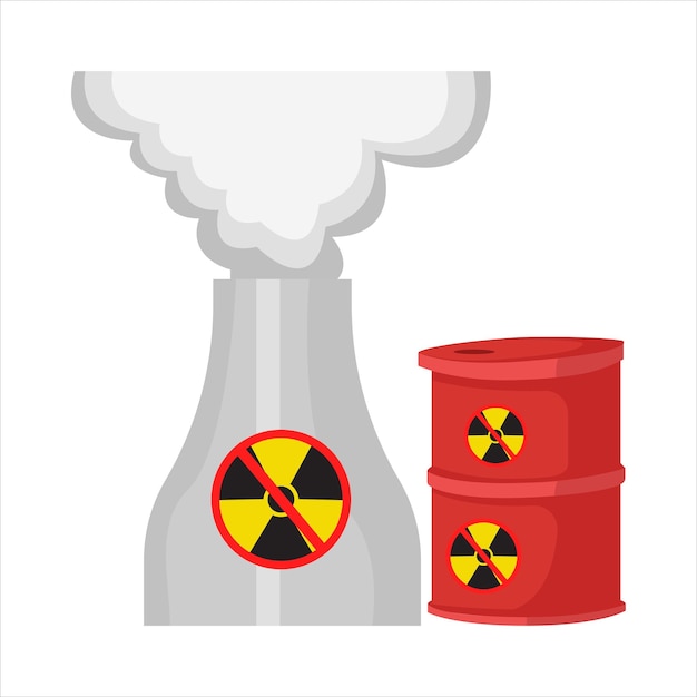 Illustration of radiation