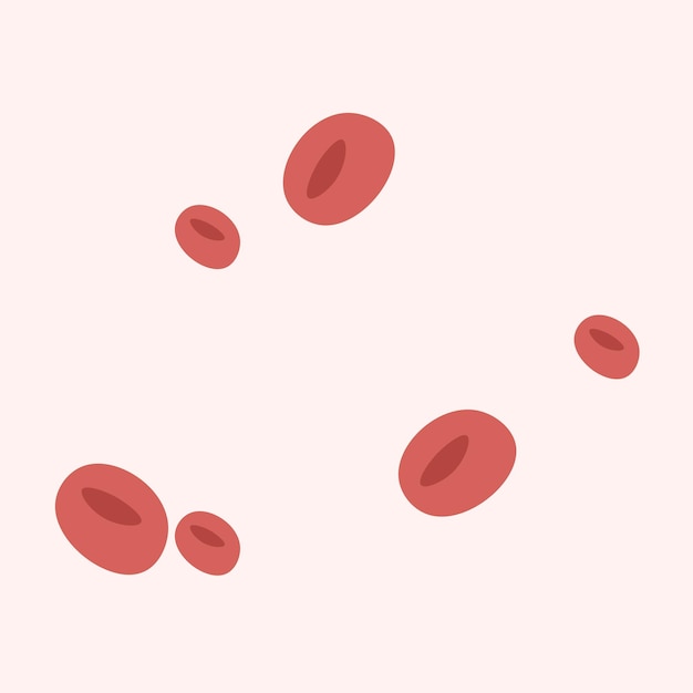 Illustration of Red Blood Cells
