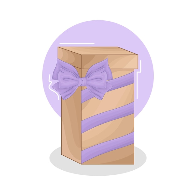 Vector illustration of ribbon