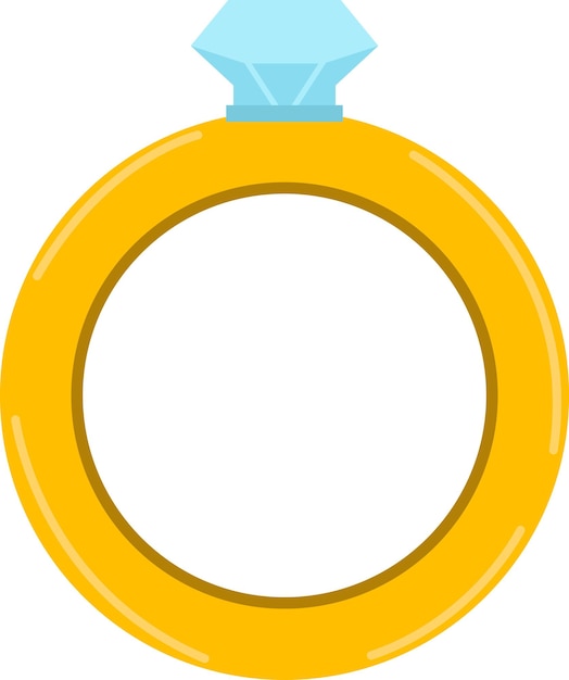 Vector illustration of ring