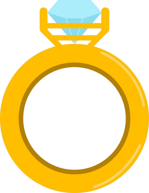 Vector illustration of ring